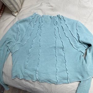Urban outfitters cute crop long sleeve sweater like
